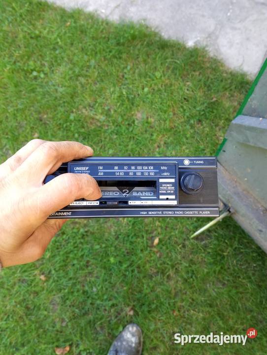 Radioodtwarzacz japoński unisef osobowe Nadrybie Ukazowe