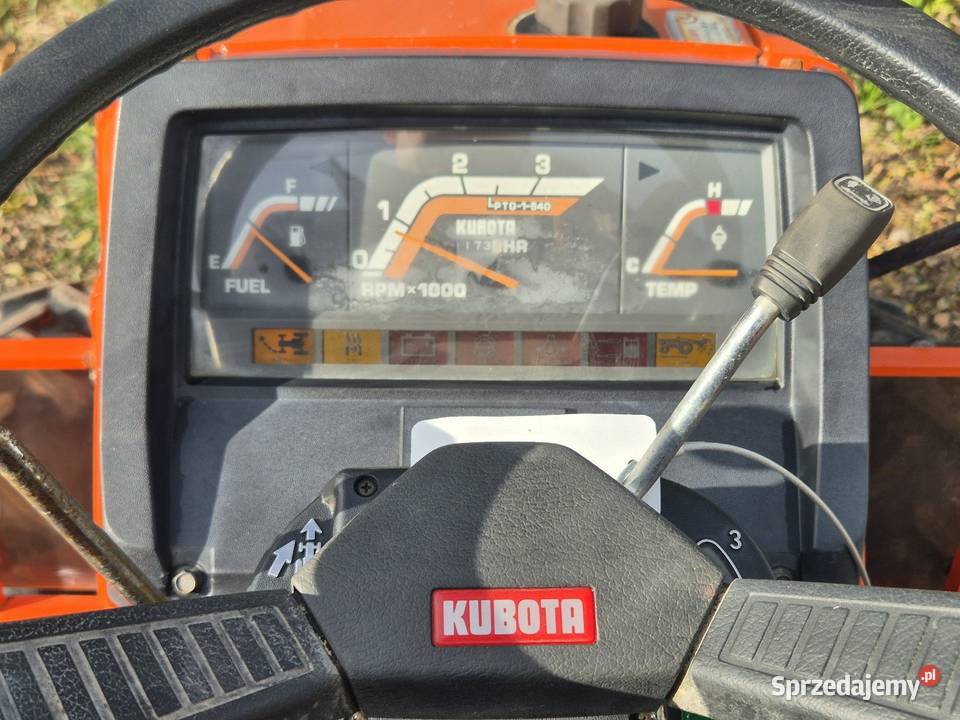 Traktorek traktor KUBOTA L1215D 21 44 Małuszyn
