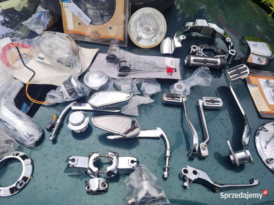 Harley Davidson Lusterka Ozdobne Dodatkowe Skawina sprzedam