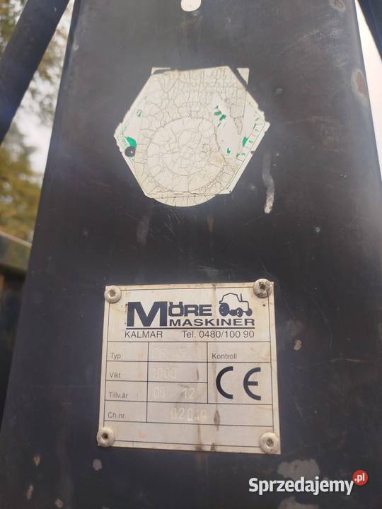 Przyczepa leśna more Maskiner Drawsko