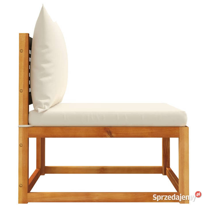 Ogrodowa sofa bez podłokietników z poduszkami Krzesła ogrodowe Warszawa sprzedam