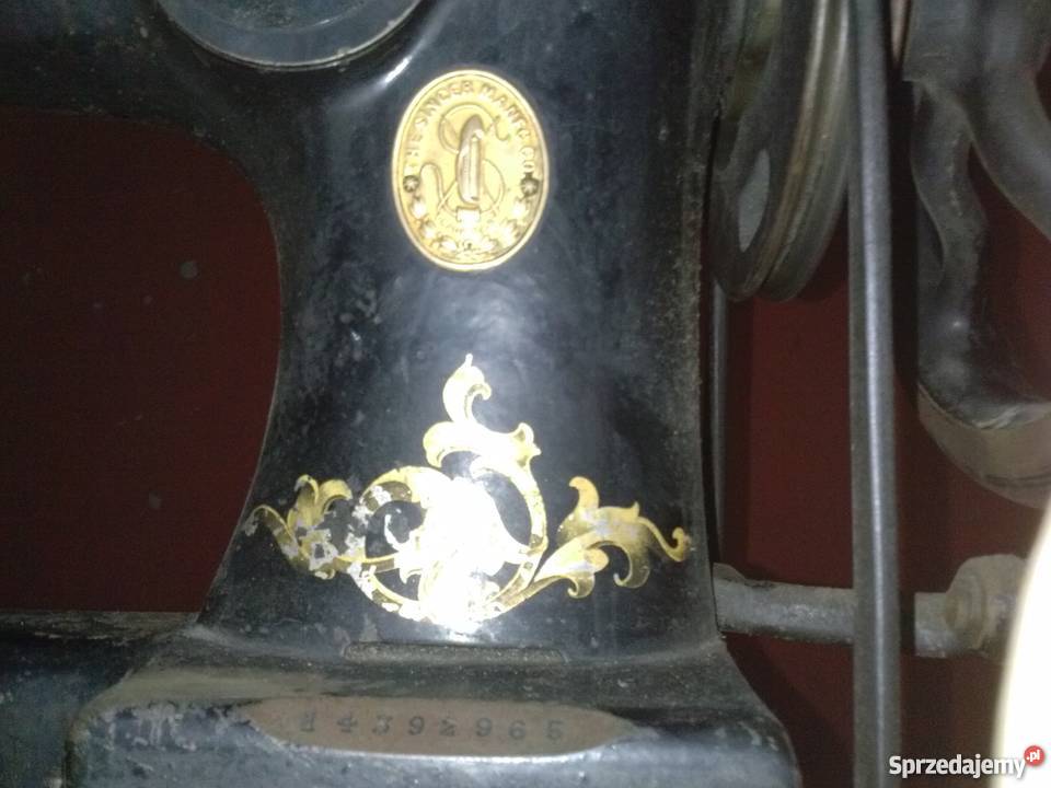 maszyna do szycia łaciarka singer 29 prod 1897 Pozostałe sprzedam