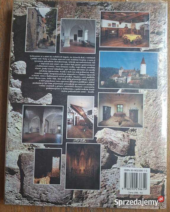Hrady Castles Burgen Pamatky Ceske repuubliky ISBN 8090238610 Kraków