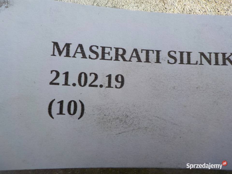ŁAPA MOCOWANIE UCHWYT MASERATI GHIBLI 30D osobowe Nowy Tomyśl