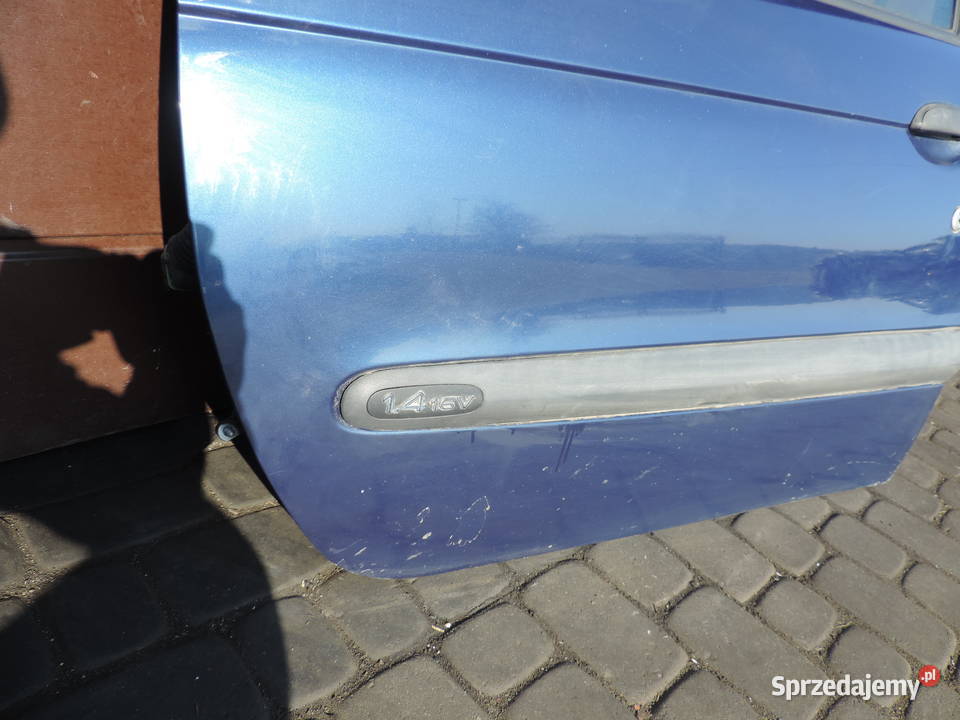 DRZWI LEWY PRZÓD RENAULT SCENIC 1 FL LAKIER małopolskie Nowy Sącz