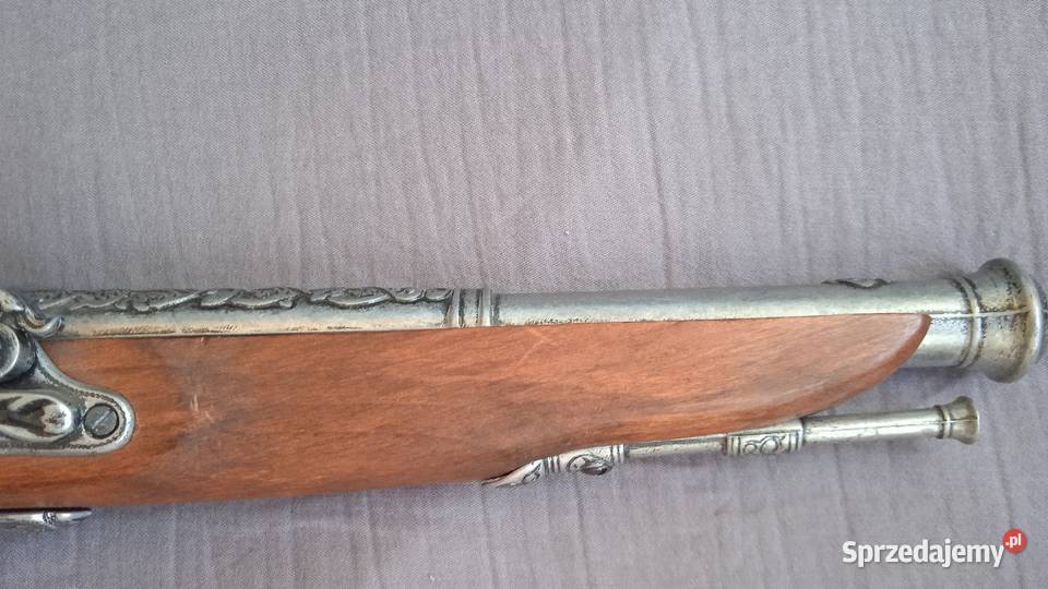 REPLIKA Pistolet skałkowy z XVIII w DENIX 1196G Pozostałe mazowieckie Warszawa