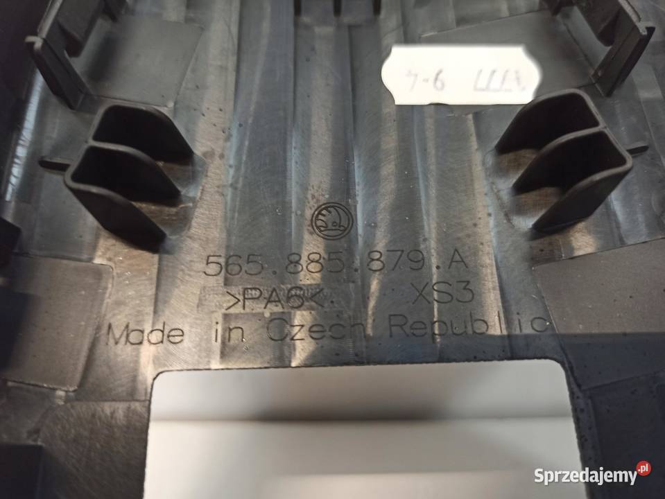 SKODA KODIAQ OSŁONA ZAŚLEPKA 565885879A