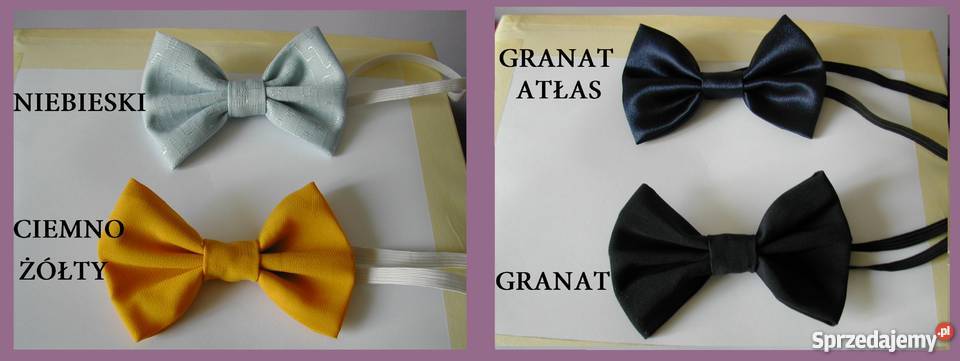 ELEGANCKA MUCHA MĘSKA MUSZKAKOLORY MUSZKI sprzedam