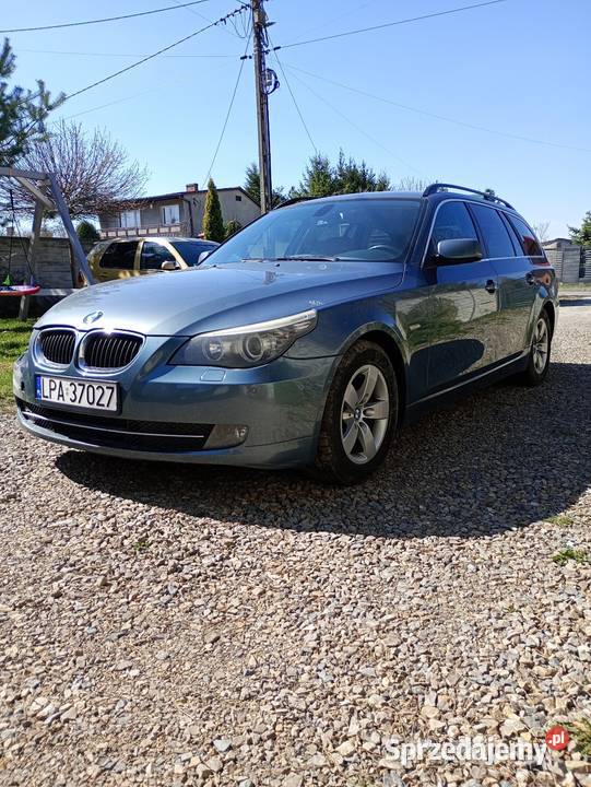 BMW 5 e61 520d 2009r uszkodzona autoalarm Seria 5 Dębowa Kłoda sprzedam