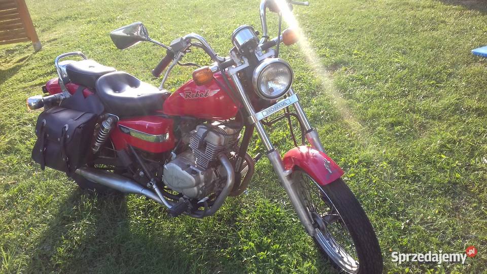 Honda Rebel 125 kufry