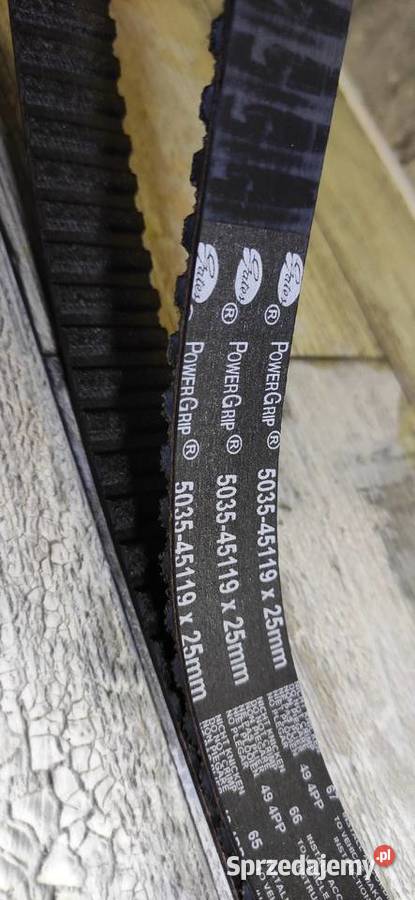 503545119x25mm pasek rozrządu volkswagen Volvo osobowe Kiełczewice Dolne sprzedam