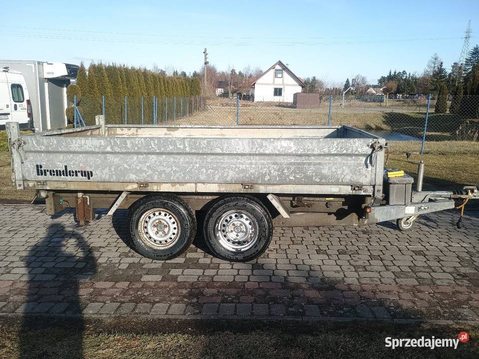 Przyczepa samochodowa wywrotka Do samochodów osobowych