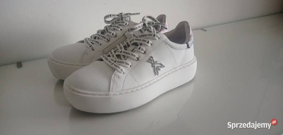 Skórzane sneakersy Patrizia Pepe 36 podkarpackie Pilzno
