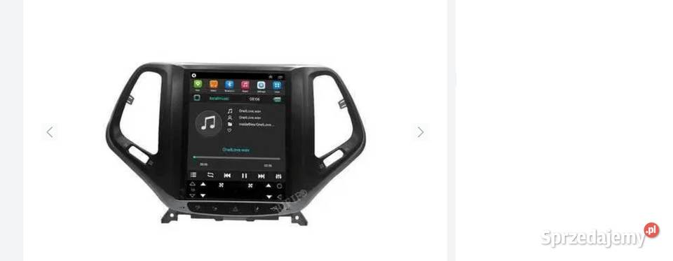 Radio android 10 JEEP Cherokee 1517 Tesla gps Ożarowice