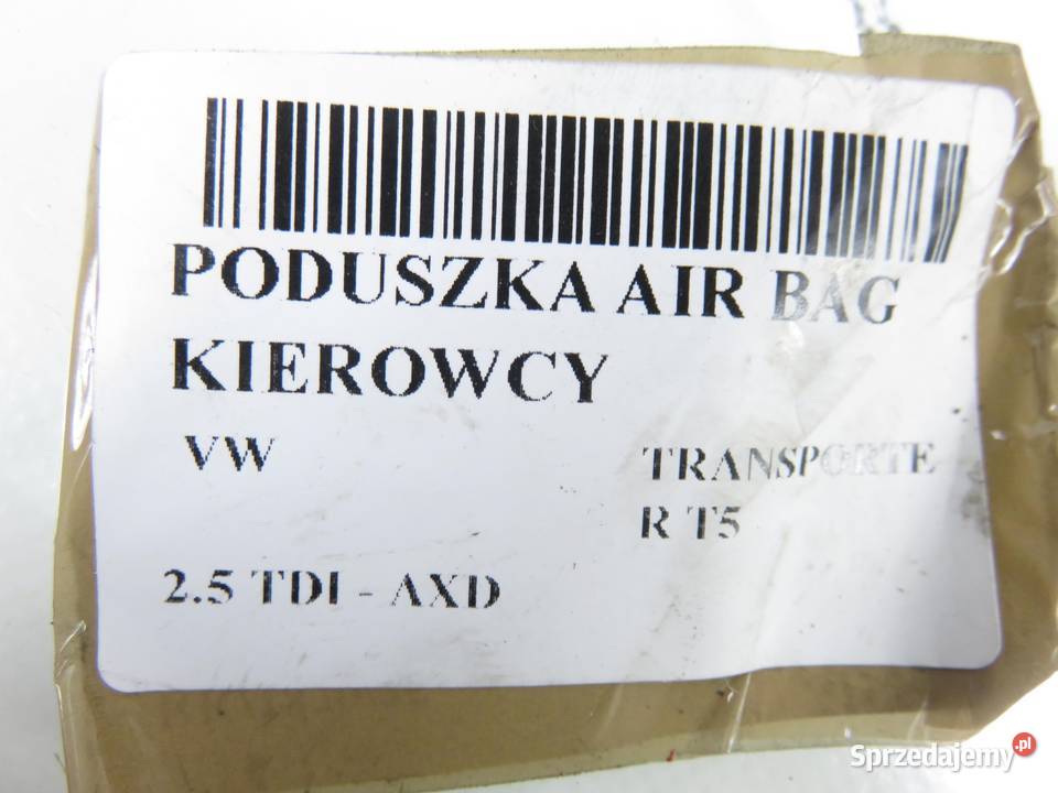 PODUSZKA KIEROWCY VW TRANSPORTER T5 7H0880201K