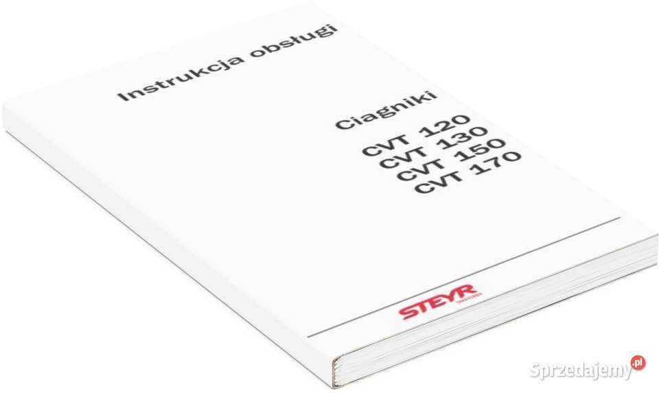 Styer CVT 6170 Instrukcja obsługi katalog napraw Szamotuły