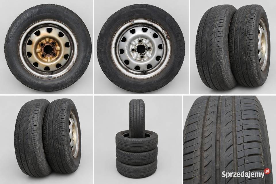 Komplet kół 13 felgi opony Skoda VW Seat Samochodowe Kamieniec Ząbkowicki