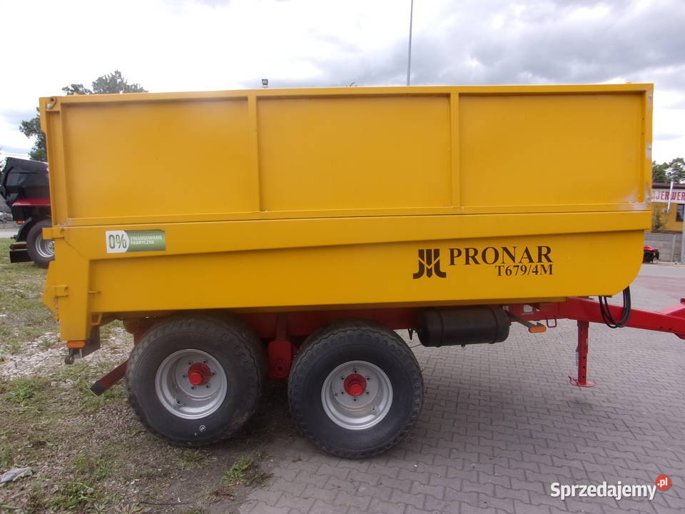 Przyczepa budowlana kamieniarka tandem T6794M łódzkie Opoczno