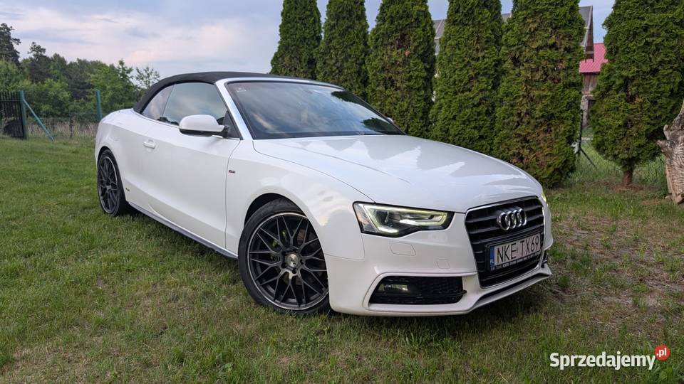 Audi A 5 cabrio SLine doinwestowana ZAMIANA NA A5 Szczytno
