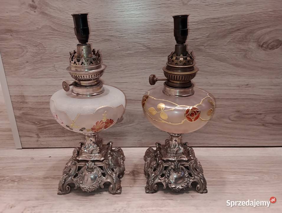 Lampa naftowa Depose 265 przerobiona na prąd Polska