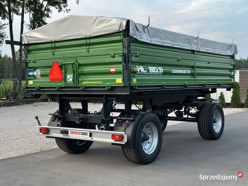 Przyczepa Rolnicza HL HW 3 Stronny Wywrot Koluszki sprzedam
