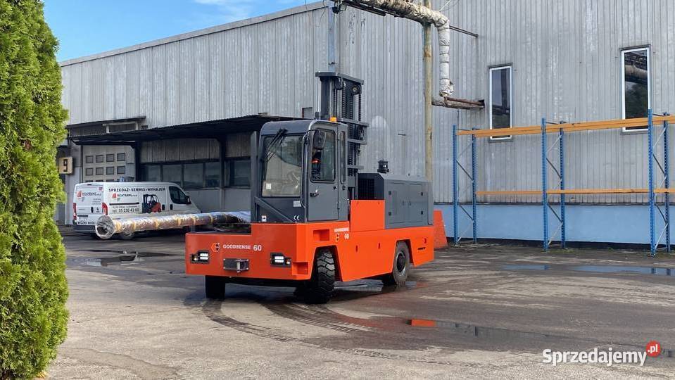 3 Tony NOWY Elektryczny wózek boczny widłowy w Wózki widłowe Gdańsk sprzedam