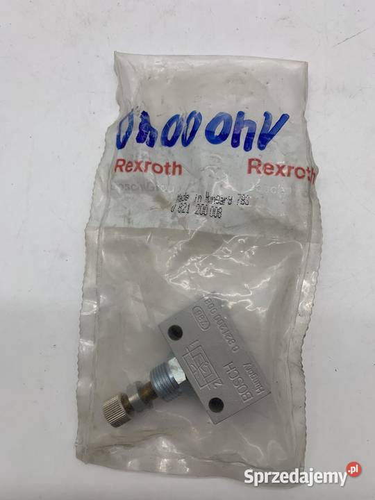 Bosch 0821200008 Zawór dławiąco zwrotny Instalacje