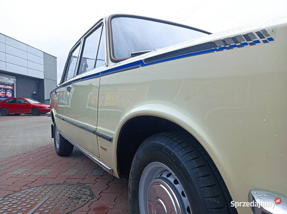 Fiat 125p licencja Fiat oryginalny lakier beżowy mazowieckie