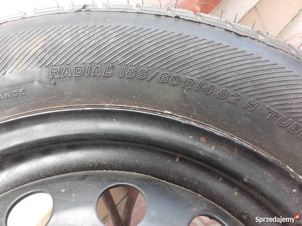 koło zapasowe 4x100 55Jx14 49 Lanos Astra Corsa Łódź