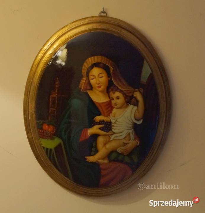 Obraz z madonną Malarstwo