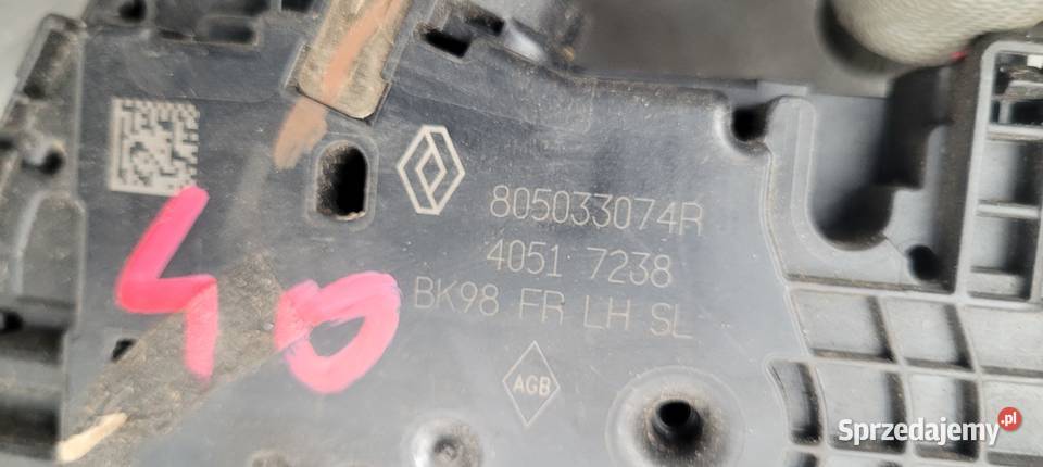 RENAULT CLIO IV ZAMEK DRZWI LEWY PRZÓD Ruda Śląska