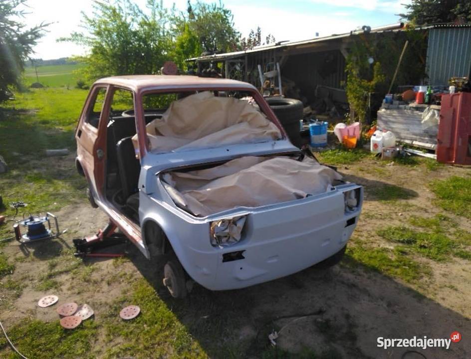 Polski Fiat 126p 650E swierzo przeglądzie 2/3 Kolbudy