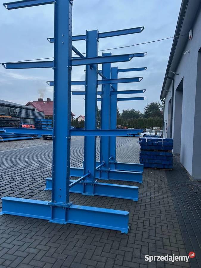 Regały wspornikowe magazynowe do profili drewna Toruń