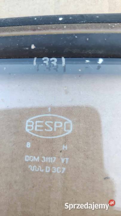 Komplet szyb z uszczelkami Fiat 126p st 1978 Radomsko