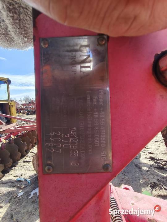 Pługi Unia Tur120 Kałuszyn
