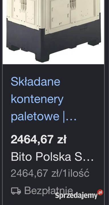 Boxy paletowe Smart box Chojnice