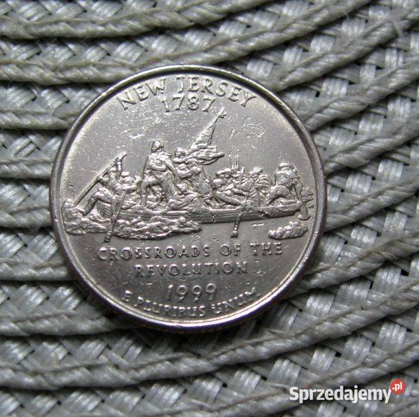 USA 25 Cent 1999r P Stany USA JERSEY Kalisz