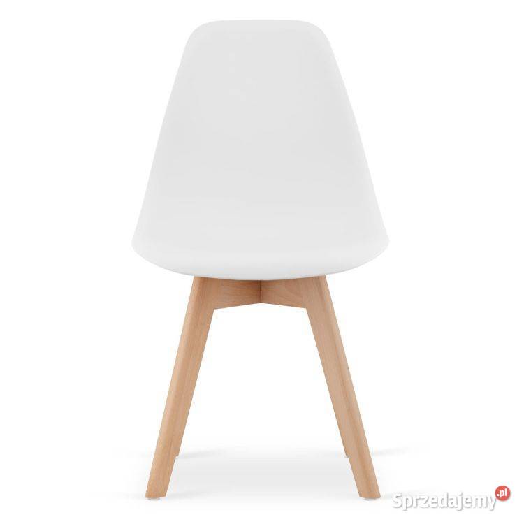 Krzesło KITO białe x 4 Bielsk Podlaski sprzedam