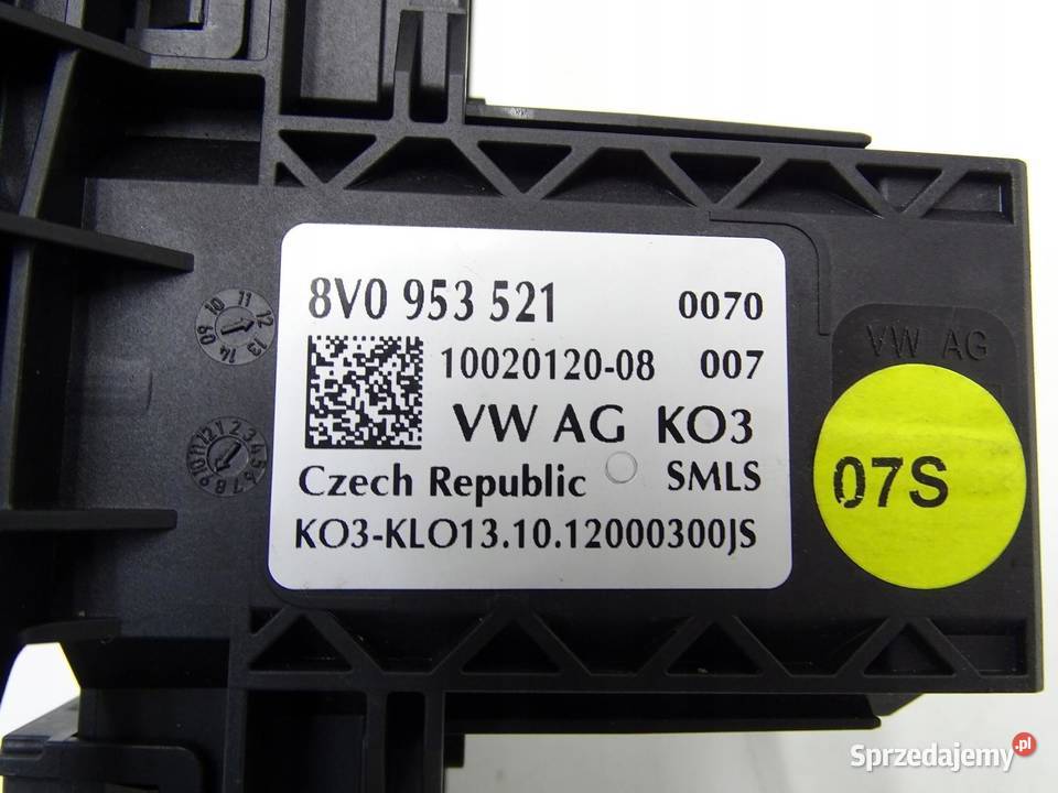 PRZEŁĄCZNIK ZESPOLONY MANETKI 8V0953521 osobowe