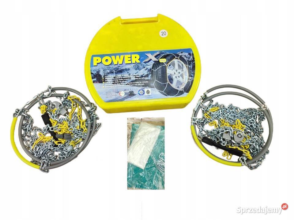 ŁAŃCUCHY ŚNIEGOWE 1 PARA EVEREST POWER X 12 13 lubelskie