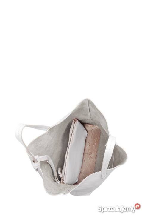 GINO ROSSI torba NOWA biała Warszawa