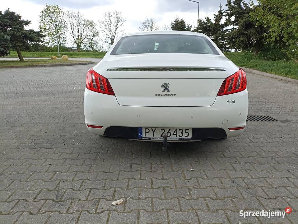 Peugot 508 20 HDI Biała perła lubuskie Sulechów