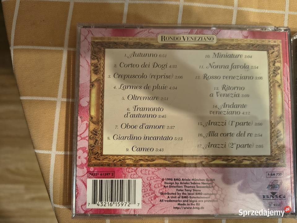 2 CD Rondo Veneziano Poznań