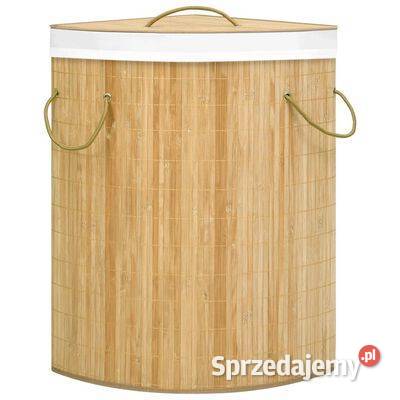 vidaXL Bambusowy kosz na pranie narożny 60 Warszawa