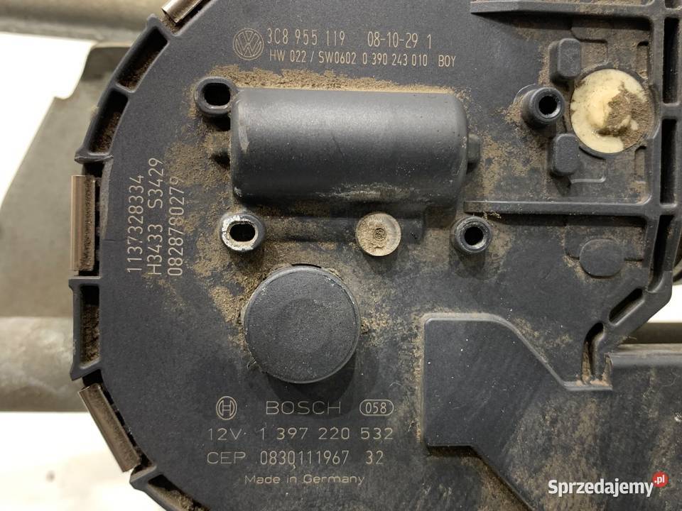 MECHANIZM WYCIERACZEK PRZÓD VW PASSAT CC B6 podkarpackie