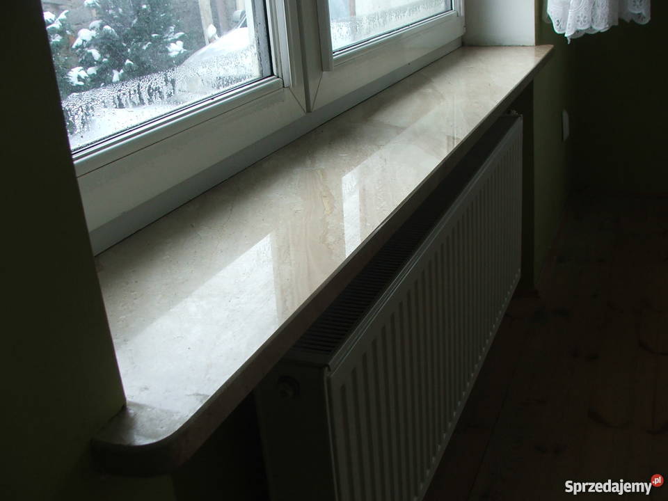 Parapet parapety konglomerat marmur marmurowe Poznań