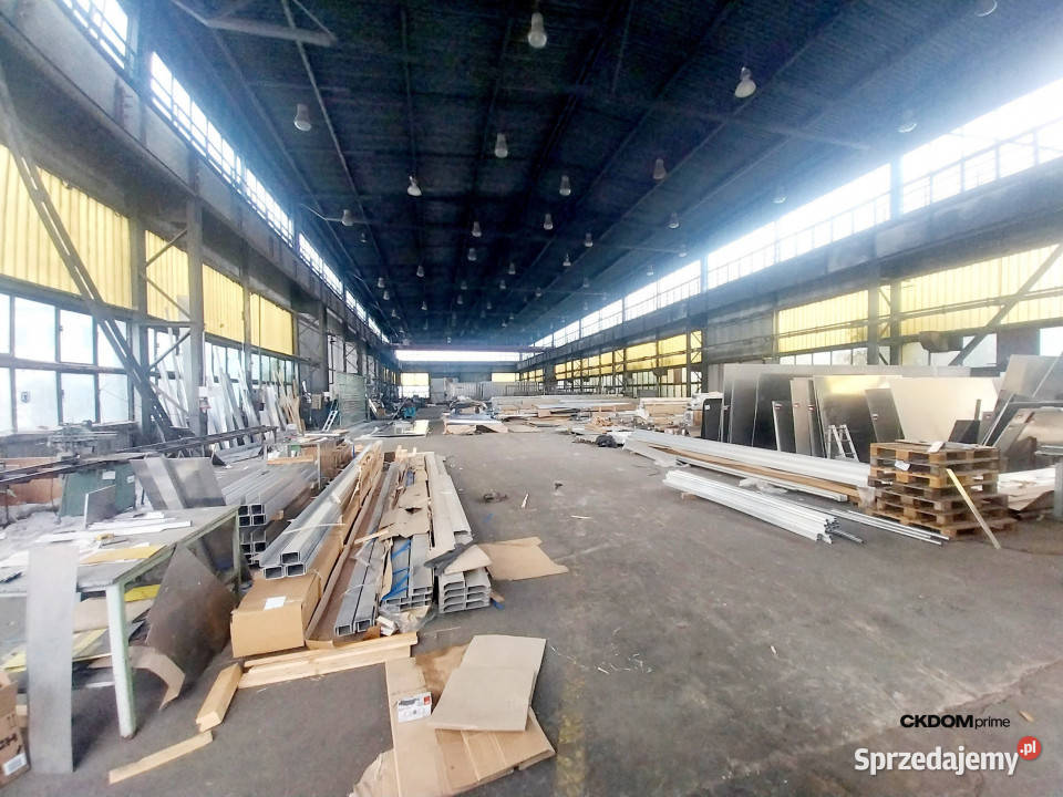 Kompleks magazynowobiurowy 2078 m Promnik 1679zł/m2 sprzedam