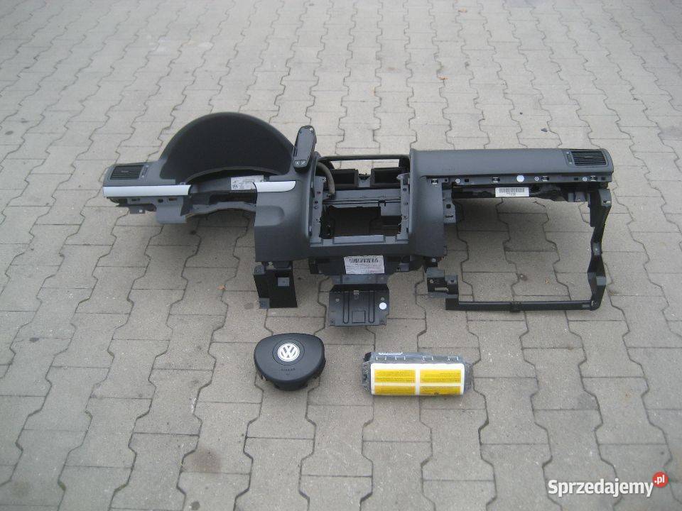 vw touran 0309r deska rozdzielcza konsola Rakoniewice