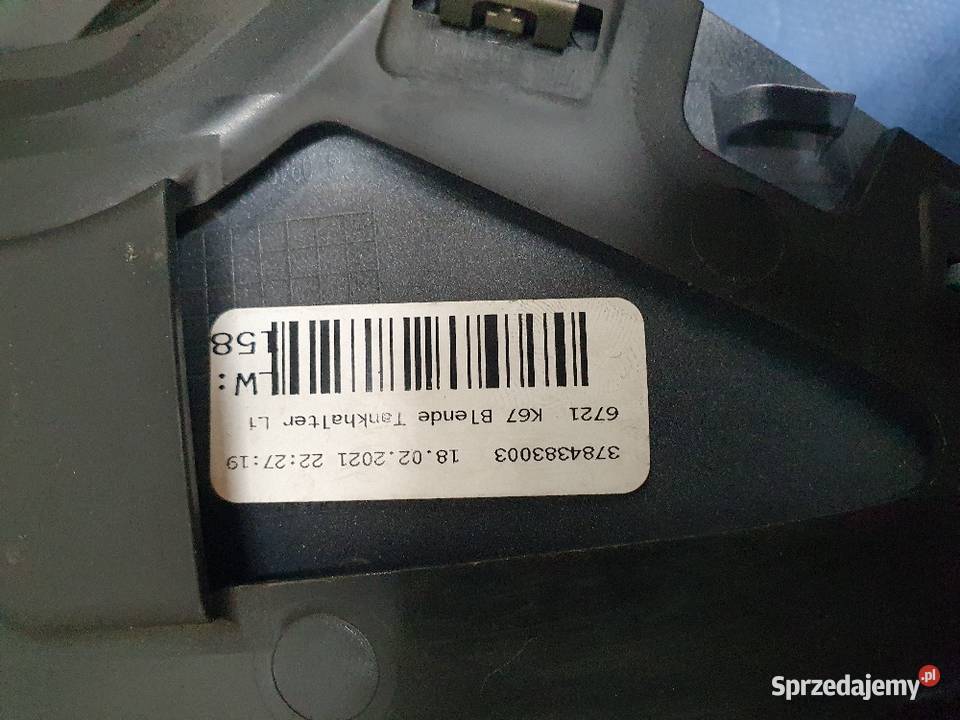 BMW s1000r k63 owiewka zbiornika bok panel Grońsko
