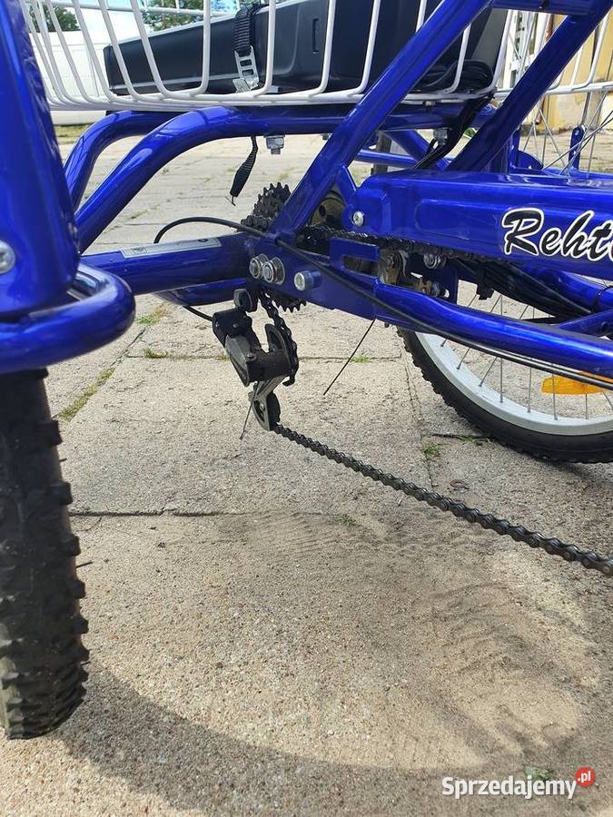 Rower trójkołowy Rechtime elektryczny wielkopolskie Piła